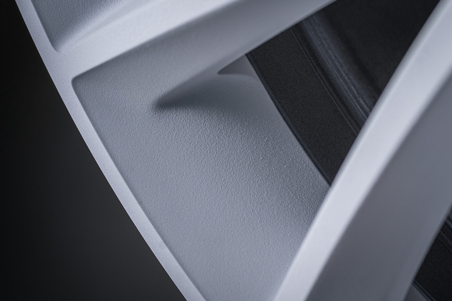 Detail – strukturierte Speiche